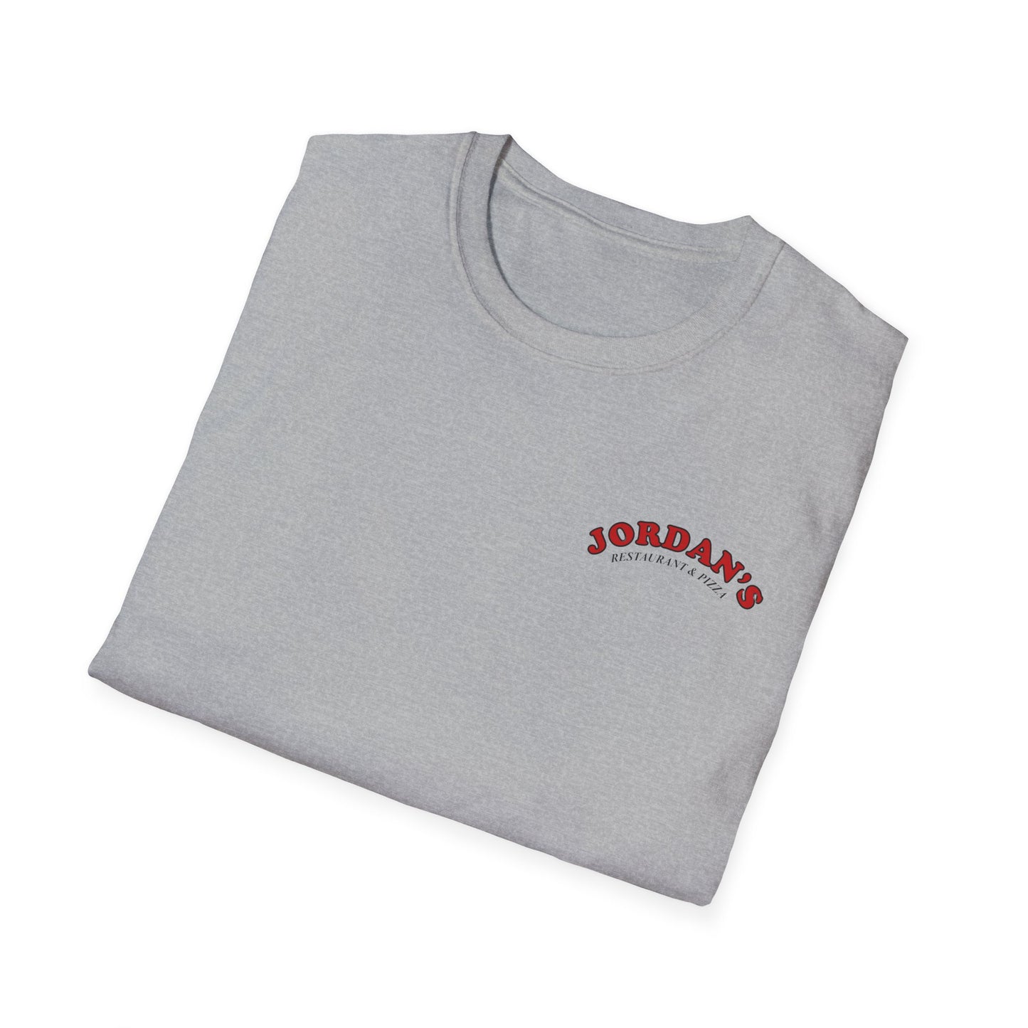 Jordan's Pizza Back Logo T-Shirt