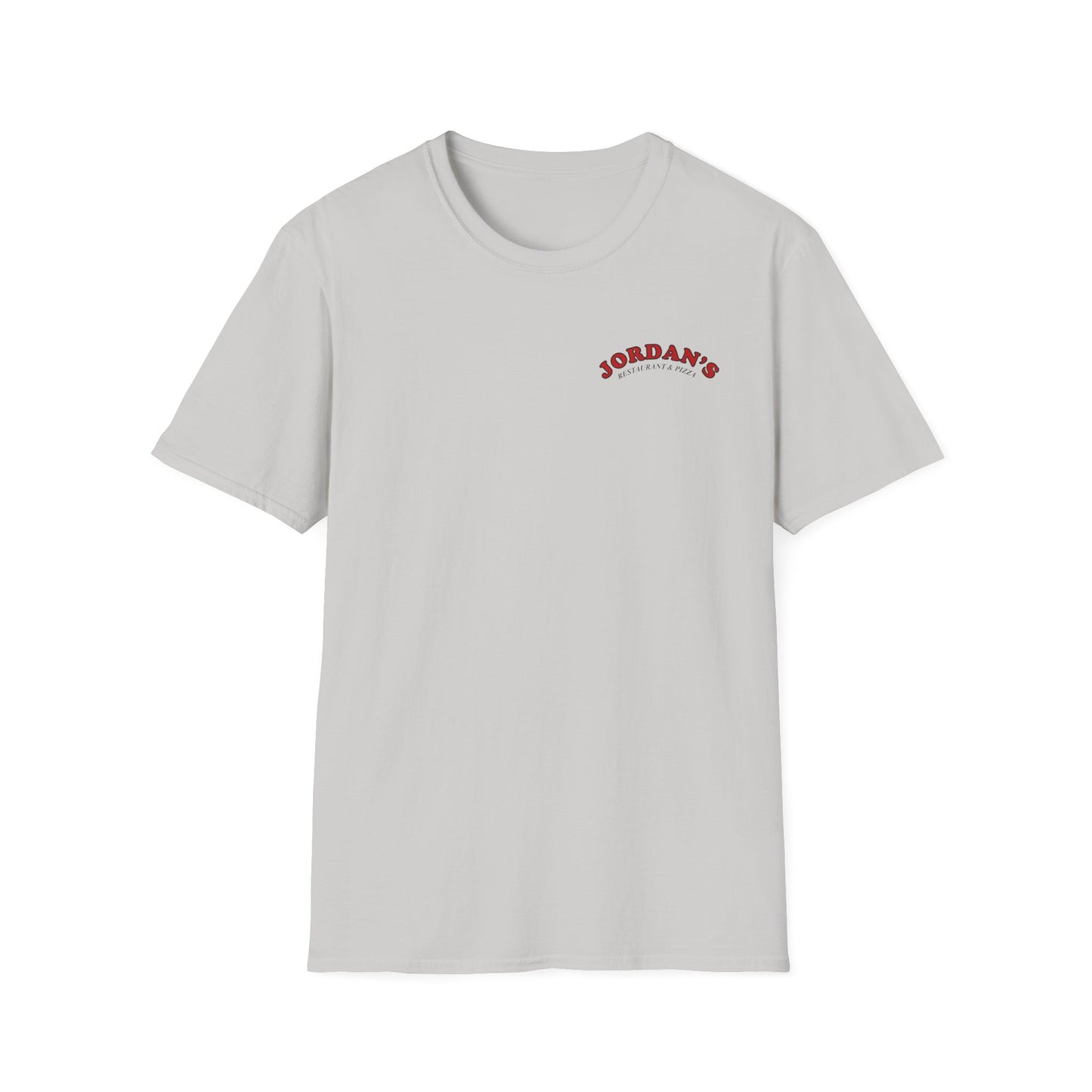 Jordan's Pizza Back Logo T-Shirt