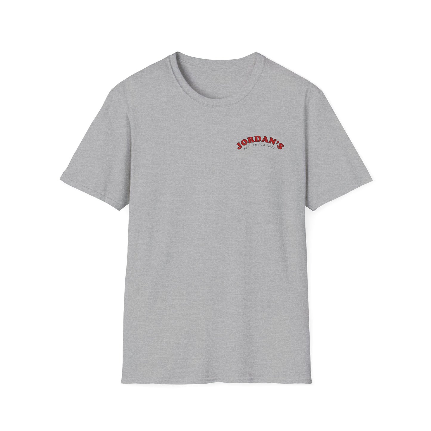 Jordan's Pizza Back Logo T-Shirt