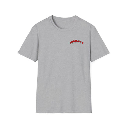 Jordan's Pizza Back Logo T-Shirt