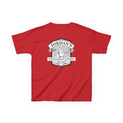 Kids Tee "I'd Rather Be Eating Pizza" with Jordan's Pizza Logo