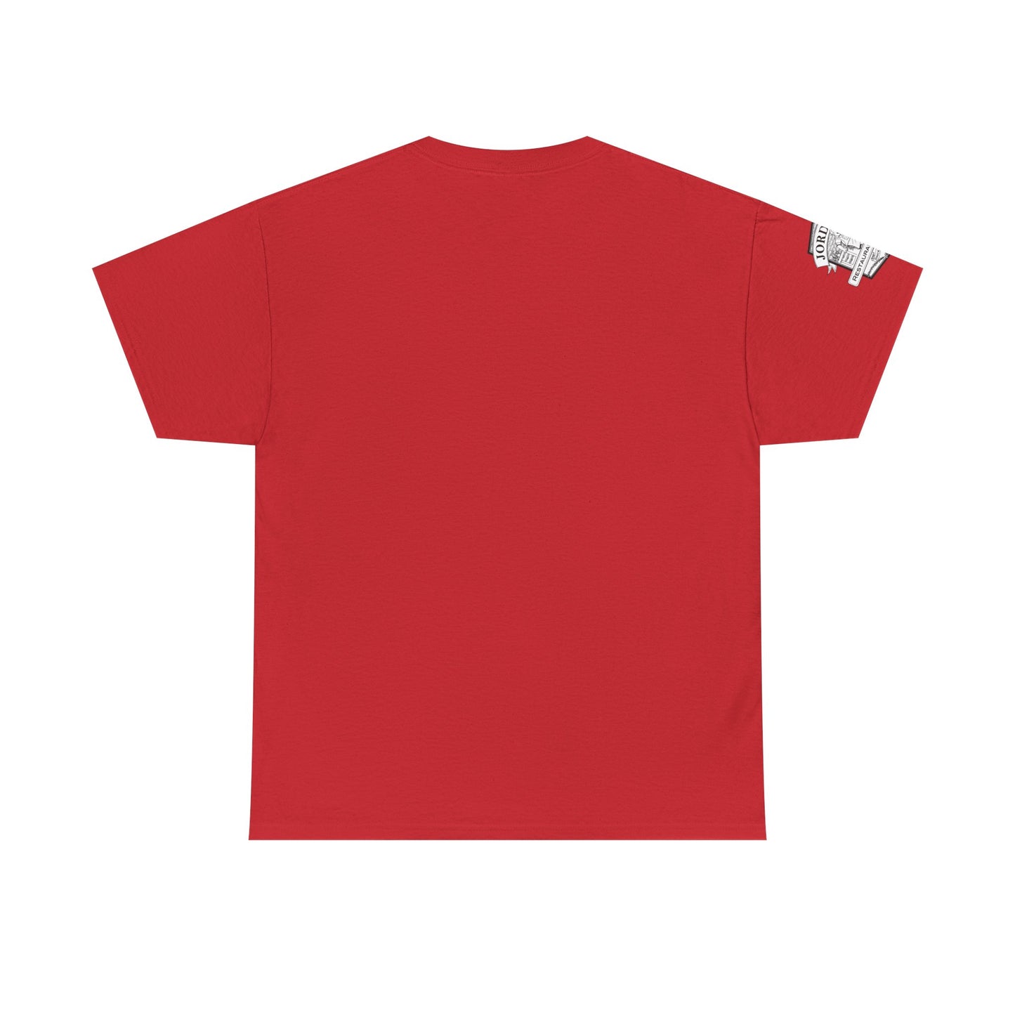 Adult Tee - "I'd Rather Be Eating Pizza" with Jordan's Pizza Logo
