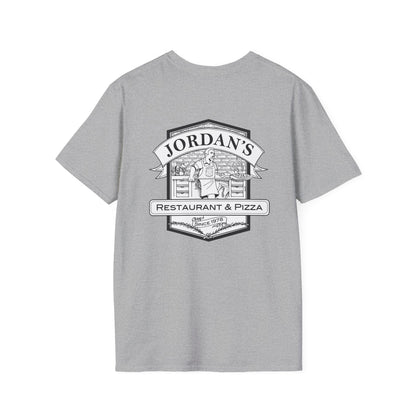 Jordan's Pizza Back Logo T-Shirt