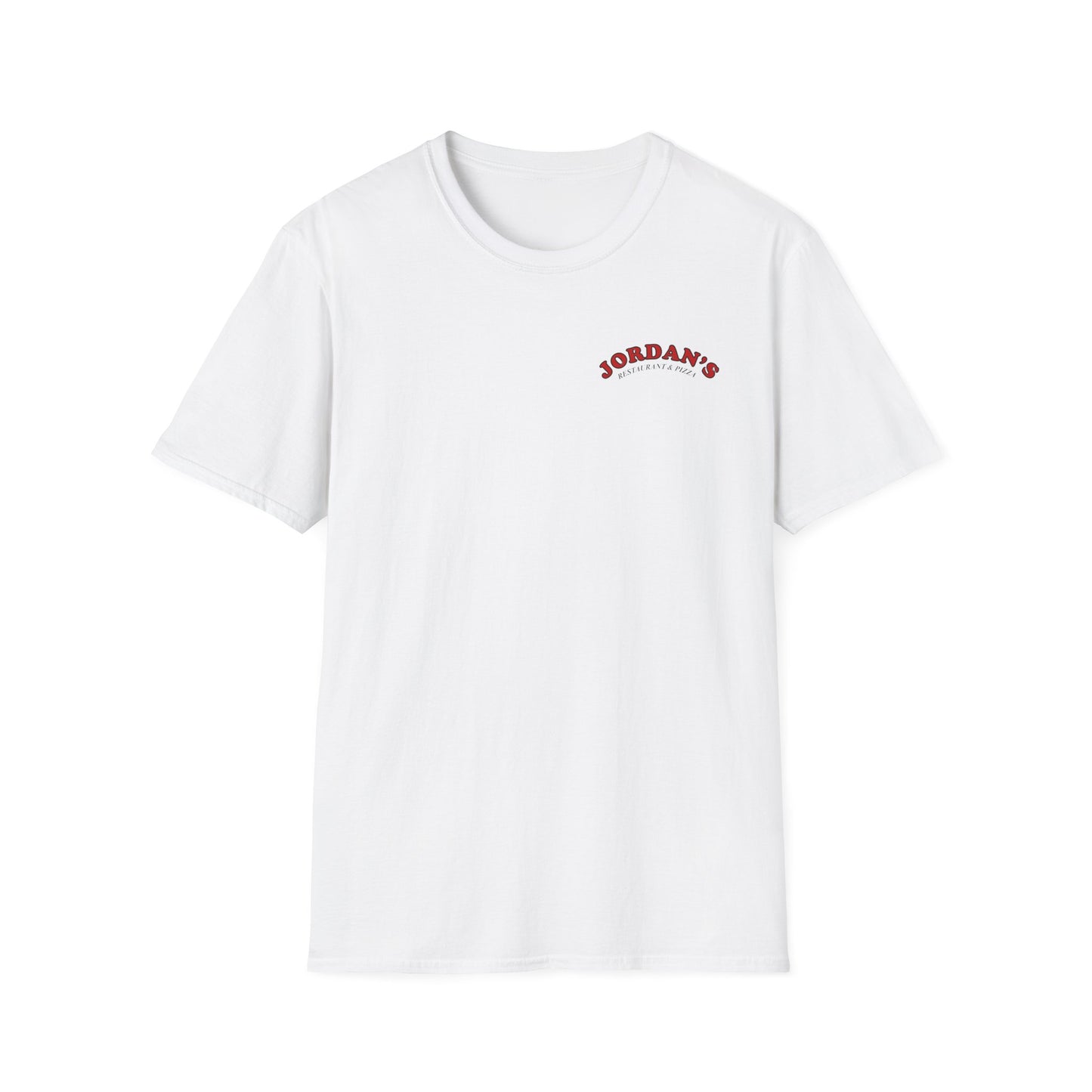 Jordan's Pizza Back Logo T-Shirt