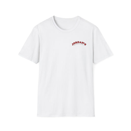 Jordan's Pizza Back Logo T-Shirt