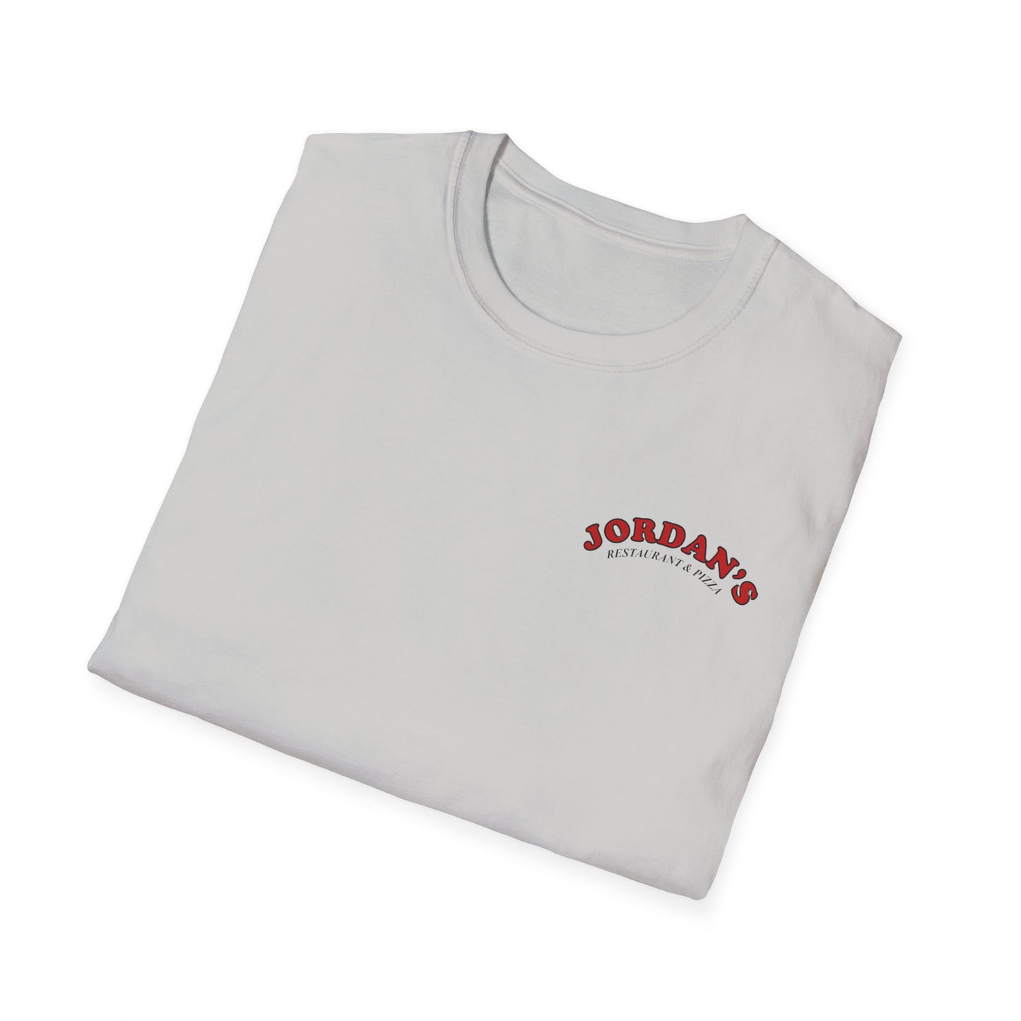 Jordan's Pizza Back Logo T-Shirt
