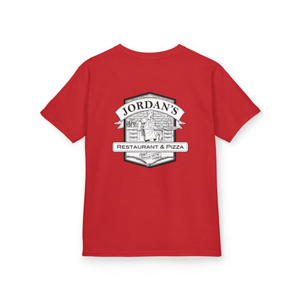 Kids Tee "I'd Rather Be Eating Pizza" with Jordan's Pizza Logo