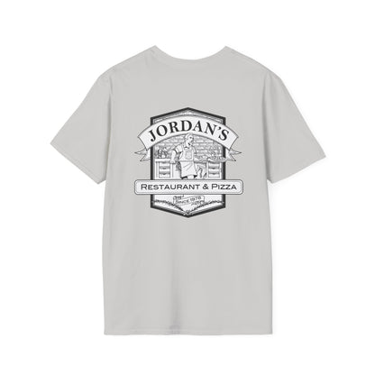 Jordan's Pizza Back Logo T-Shirt